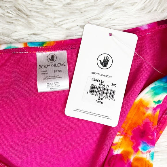 Body Glove Volcano Pink Multi Bikini Bottoms Size Small - Picture 6 of 6